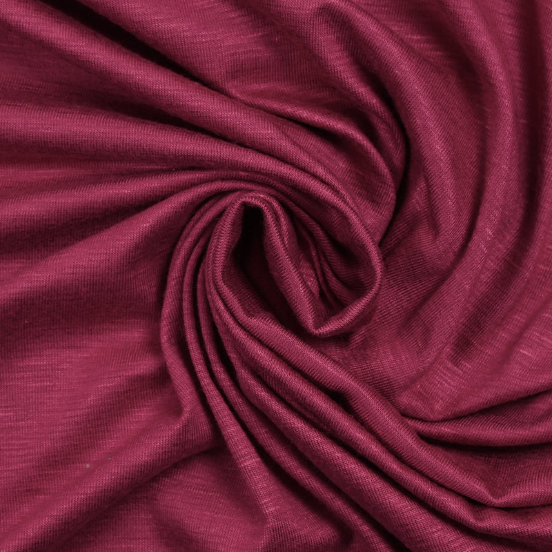 Jersey de viscose flammé magenta