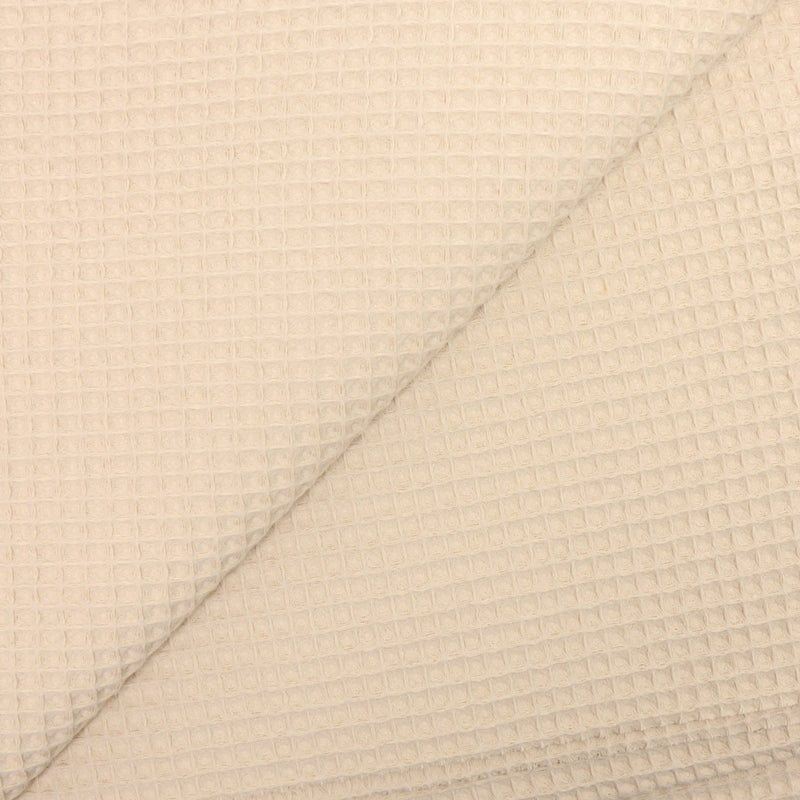 Algodón 100% beige Honeycomb