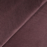 Velours côtelé de coton 3mm figue
