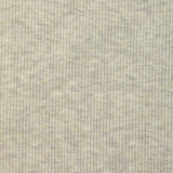 Jersey de coton côtelé écru chiné