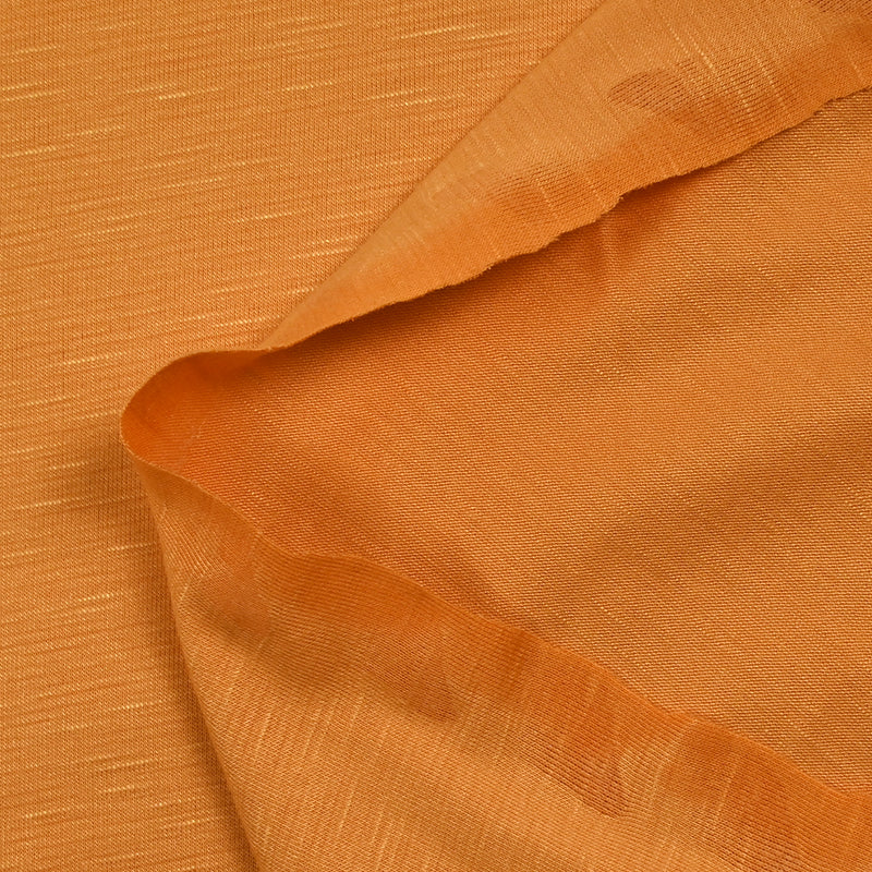 Jersey de viscose flammé pêche
