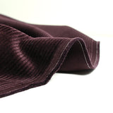 Velours côtelé de coton 3mm figue