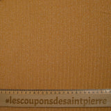 Maille côtelée Lurex Éloïse camel
