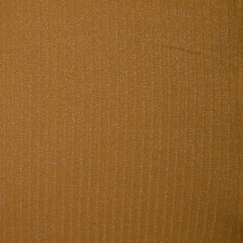 Maille côtelée Lurex Éloïse camel