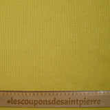 Maille côtelée Lurex Cindy jaune