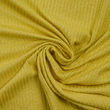 Maille côtelée Lurex Cindy jaune