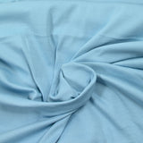 Jersey de coton bleu céleste