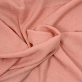 Crépon viscose léopard fond vieux rose