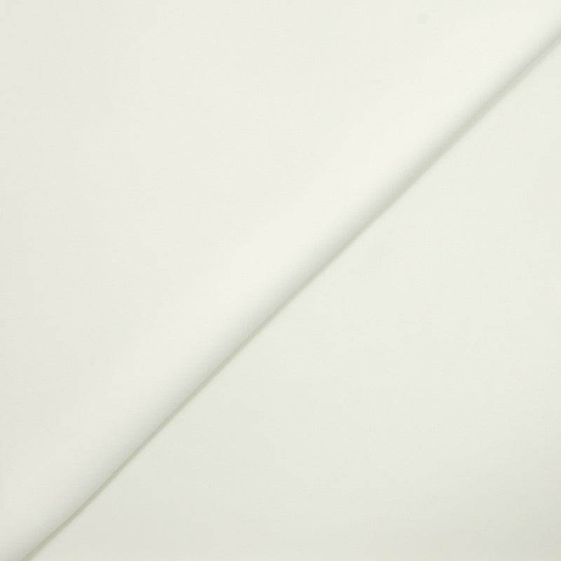 Crêpe georgette en polyester blanc