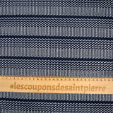 Dentelle polyester Mélanie marine