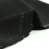 Black tile mixed woolen wool fabric