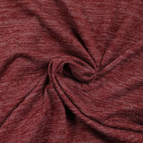 Maille de polyester chinée bordeaux
