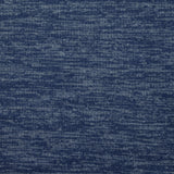 Maille de polyester chinée bleu roi