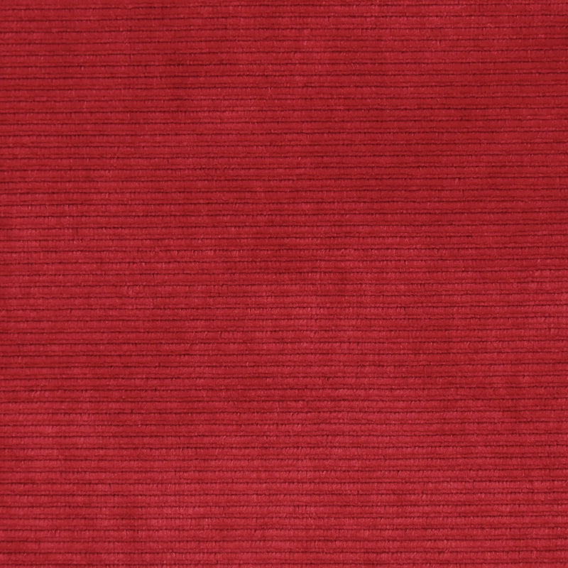 Jersey de velours côtelé tout doux rouge fraise
