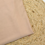 Jersey fin viscose côtelé nude