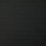 Polycoton rayé ton sur ton noir