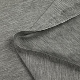 Jersey de viscose gris chiné
