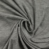 Jersey de viscose gris chiné