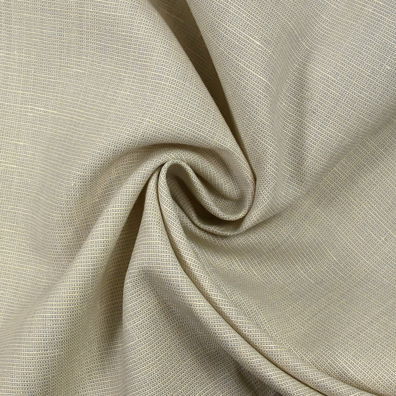 Toile de laine mélangée écru et gris