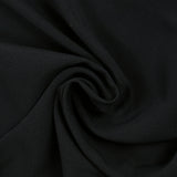 Crêpe de polyviscose noir