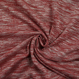 Maille chinée Elisa lurex argent fond rouge