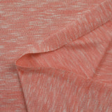 Maille chinée Elisa lurex argent fond corail