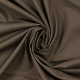 Voile de coton taupe foncé