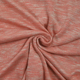 Maille chinée Elisa lurex argent fond corail