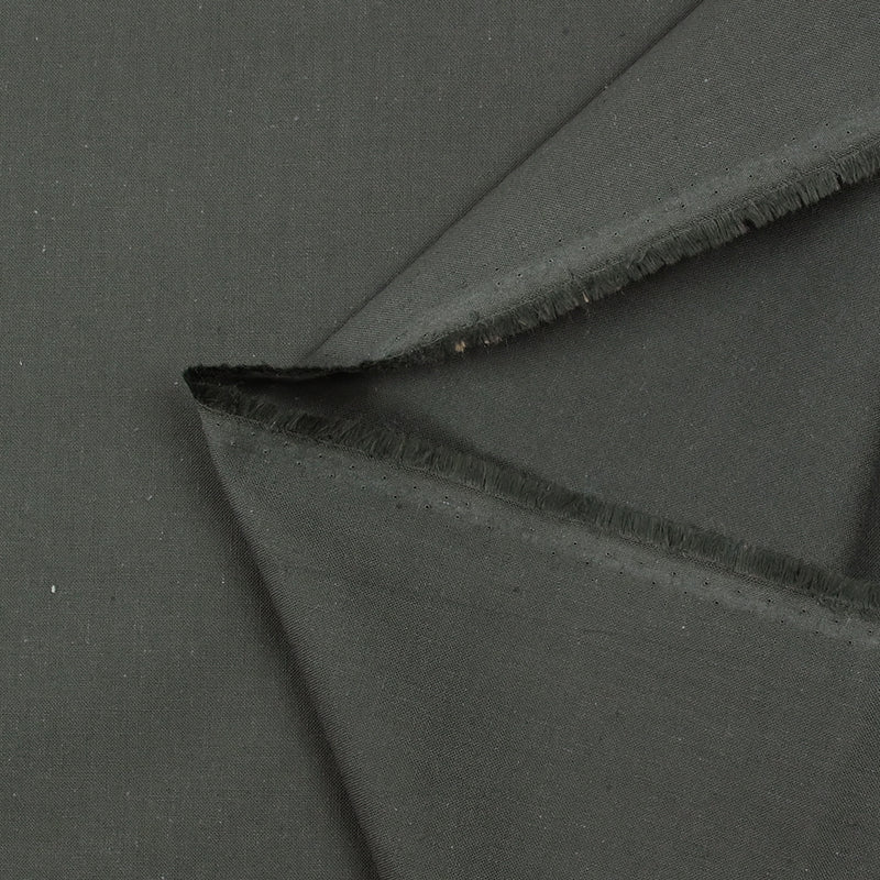 Coton uni anthracite