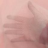 Mousseline de coton rose clair