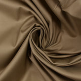 Sergé de coton élasthanne marron clair