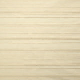 Bengaline polycoton rayée ton sur ton écru naturel