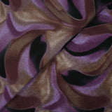 Maille Milano polyviscose camouflage abstrait violet