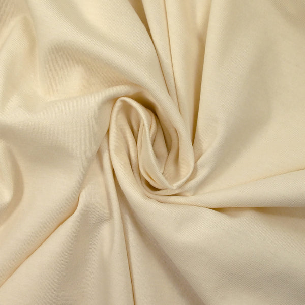 Jersey de coton fin vanille