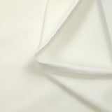 Jersey de coton blanc nacré