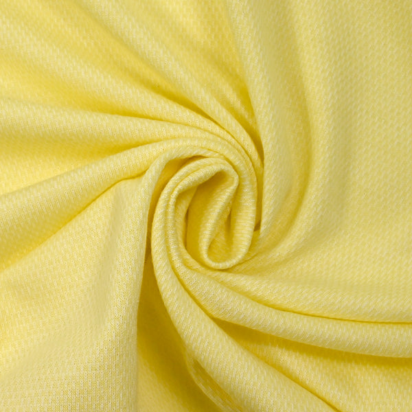 Maille fantaisie Marlène jaune et blanc