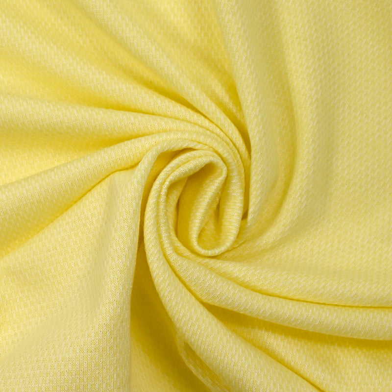 Maille fantaisie Marlène jaune et blanc