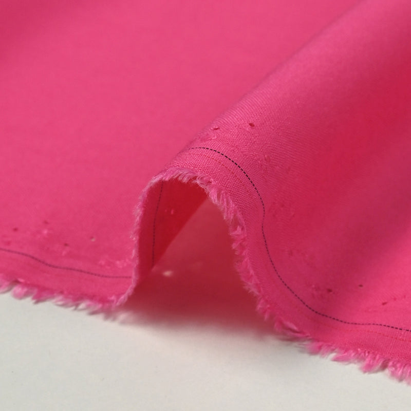 Voile de viscose fuchsia