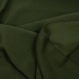 Manon khaki polyester crepe