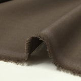 Voile de coton taupe foncé