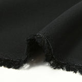 Crêpe de polyviscose noir
