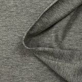 Jersey de coton fin gris chiné