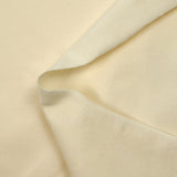 Jersey de coton fin écru