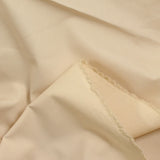 Polycoton uni beige clair