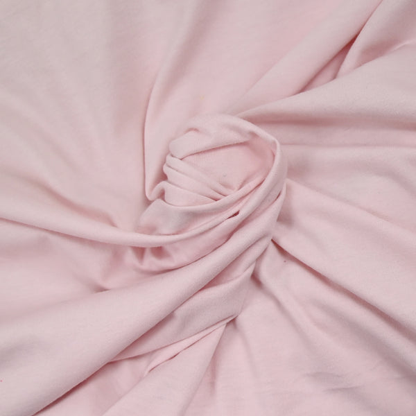 Jersey de coton quartz rose