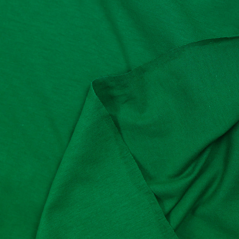 Jersey de coton vert mentholé