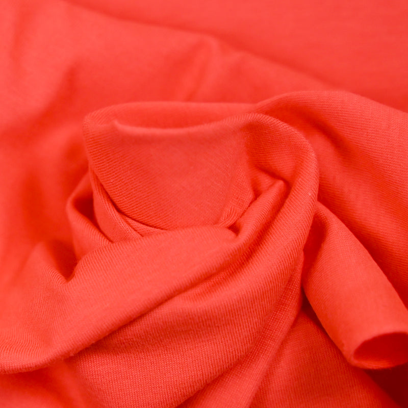 Jersey de coton orange
