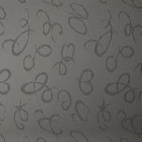 Jacquard satin de polyester Carolina gris