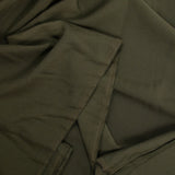 Crêpe polyester Manon vert olive