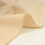 Polycoton uni beige clair